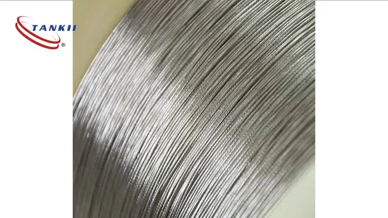 99,9% fio de níquel puro de 0,25 mm para malha de arame e resistência